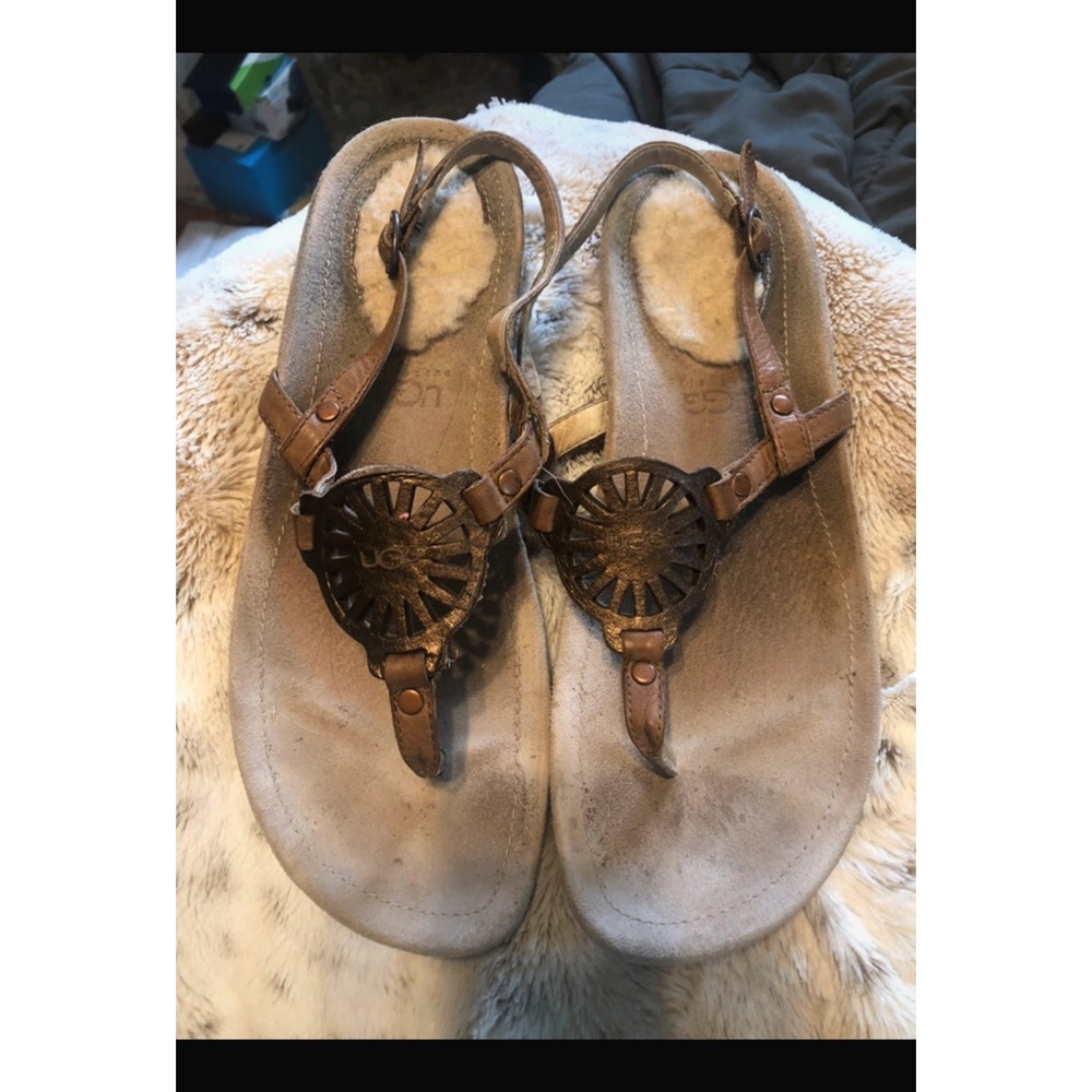Ugg copper sandals